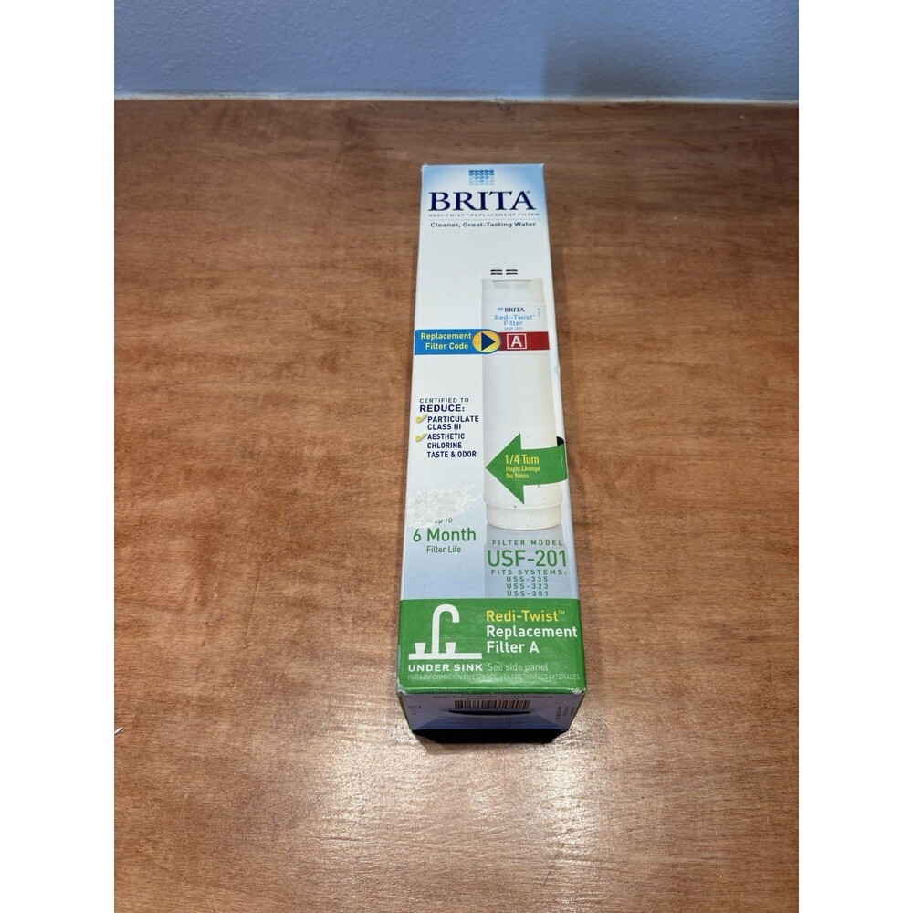 Brita Redi-Twist Replacement Filter A USF-201 Under Sink Water Filtration NEW